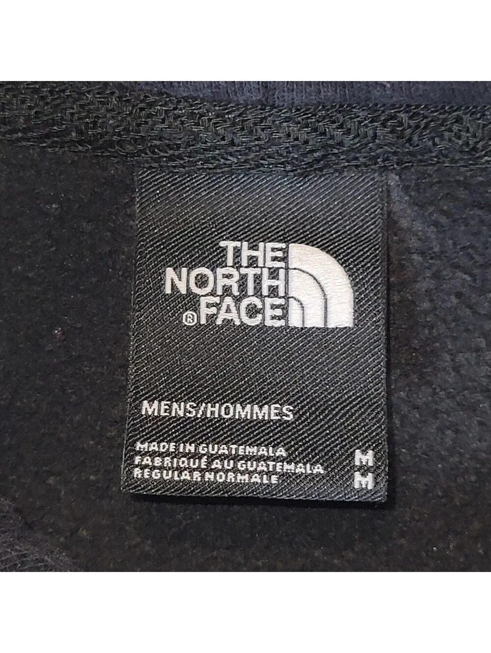 The North Face Men's Half Dome Logo Hoodie Black Size M Pullover Sweatshirt